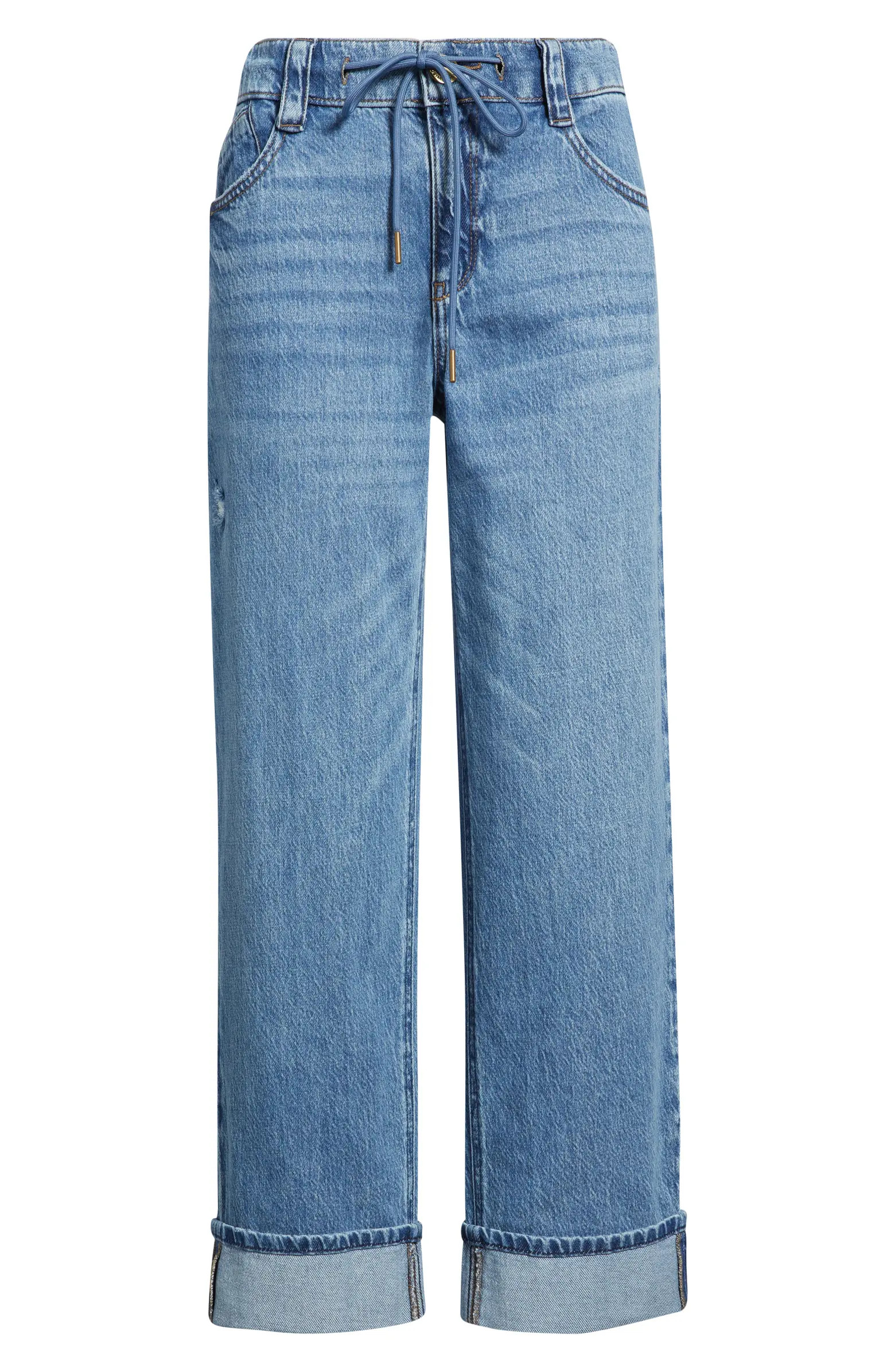 High Waist Cuffed Boyfriend Jeans | Nordstrom