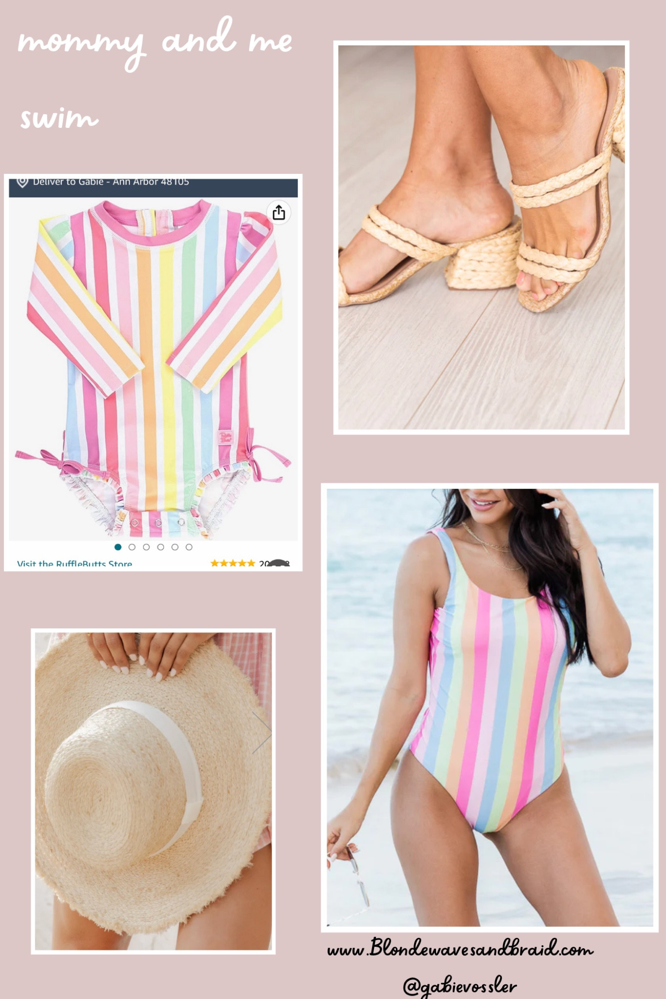 Mommy and me matching swimsuits! #mommyandme #swimsuit #toddlerswim #matchingswim #vacation 

#LTKswim #LTKFind #LTKfamily