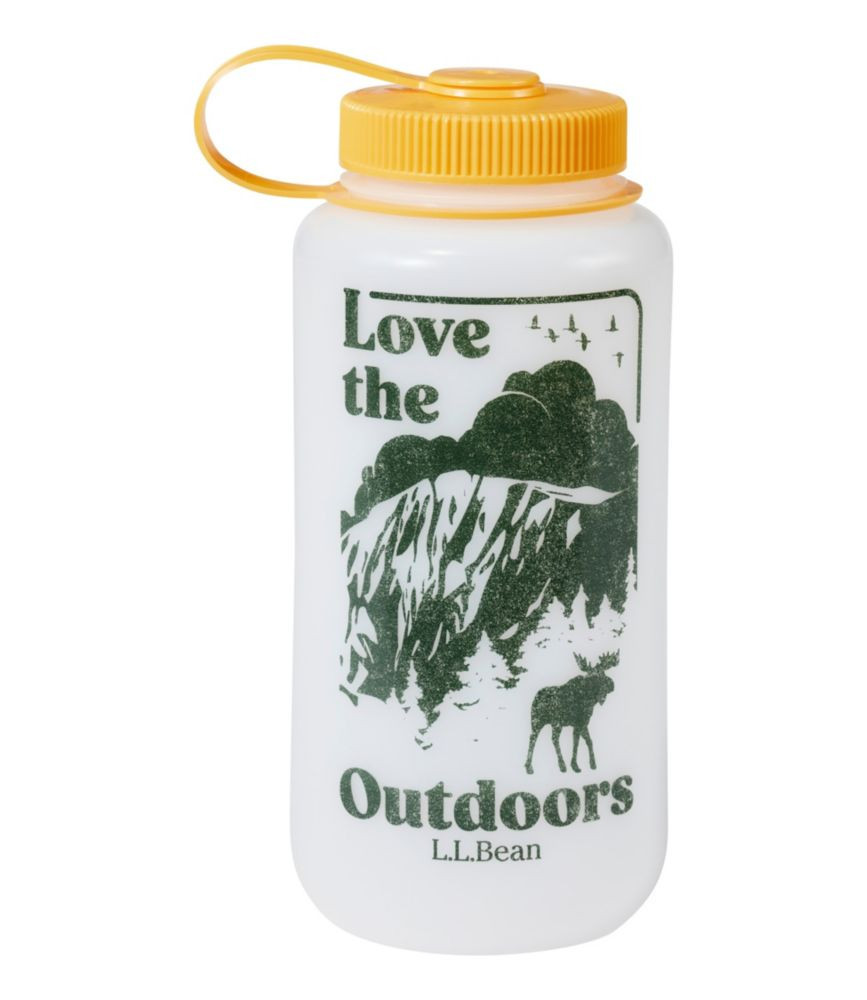 Nalgene Ultralite Wide Mouth Water Bottle with L.L.Bean Print, 32 oz. Love the Outdoors, Polyethylene | L.L. Bean