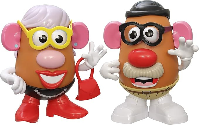 Potato Head Yamma and Yampa Toy for Kids Ages 2 and Up, Includes 24 Parts and Pieces | Amazon (US)