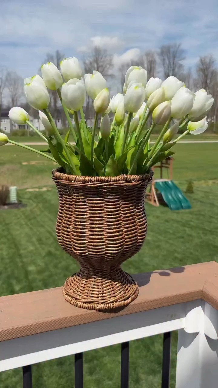 As a mom who lives outside all spring, I need decor that looks good and does not add work 🤌🏻

This vase + flowers are one of my favorite affordable finds because I never have to water them 🌷🙌🏻

Comment SPRING for the links 🔗 

#OutdoorDecor #AffordableFinds #SpringDecor #PatioDecor #MomLife