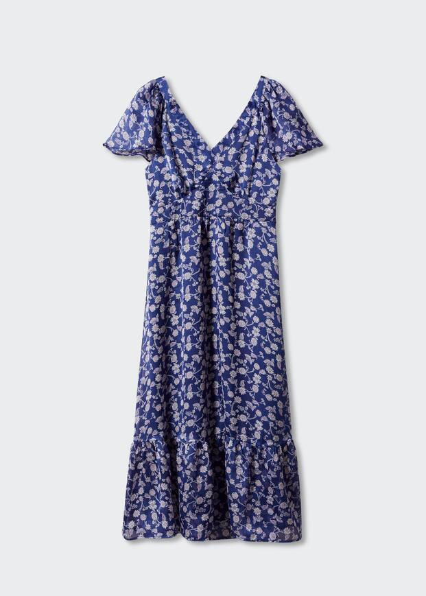 Midi floral dress | MANGO (UK)