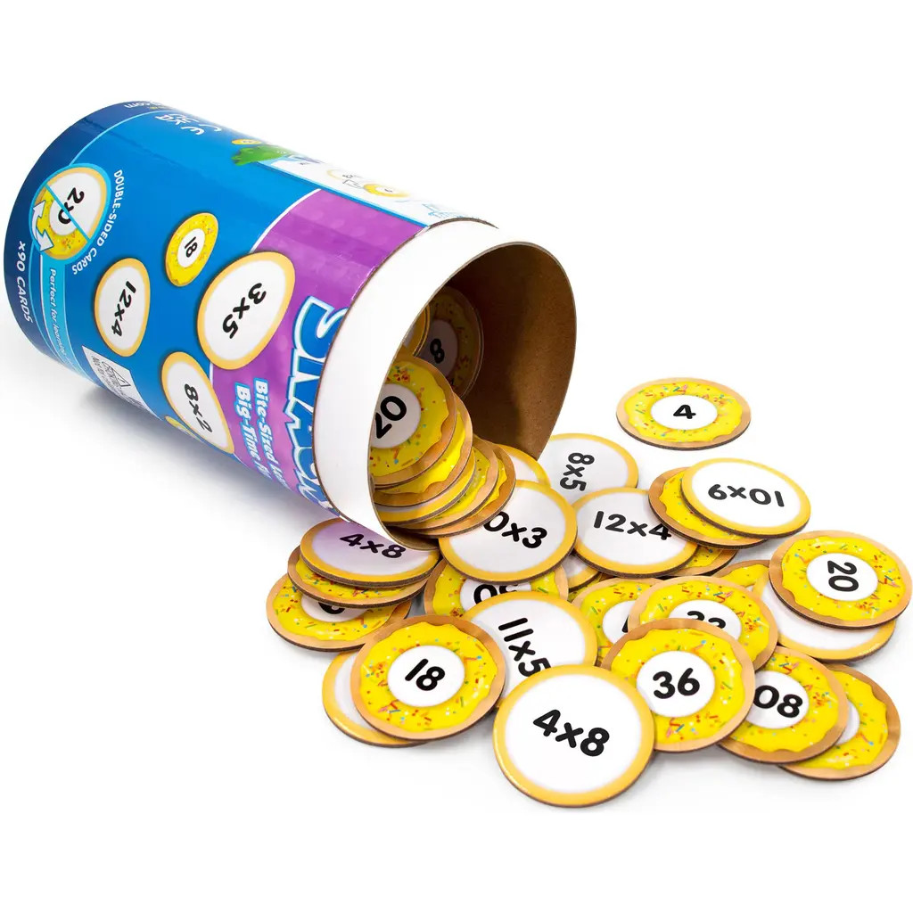Junior Learning Multiplication Snacks Math Game in Multicolored at Nordstrom | Nordstrom