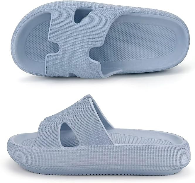 Haifago Cloud Slides for Women and Men Cushion Recovery Pillow Sandals, Memory Foam House Shower ... | Amazon (US)