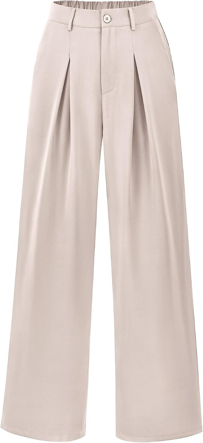 BTFBM Fall High Waisted Business Casual Palazzo Pants for Women Dressy 2026 | Amazon (US)