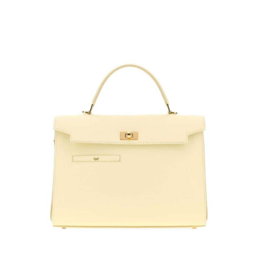 Anya Hindmarch Silky Top Handle Bag  Yellow | Jomashop.com & JomaDeals.com