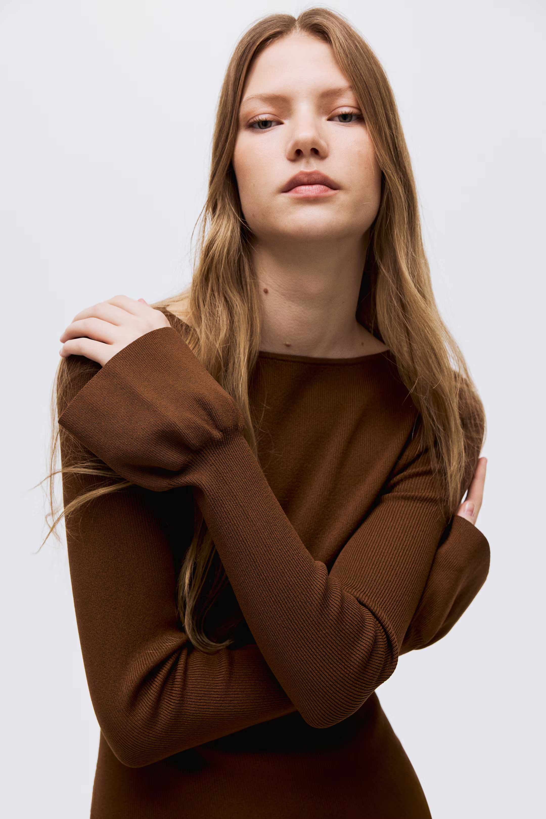 Rib-knit dress | H&M (UK, MY, IN, SG, PH, TW, HK)