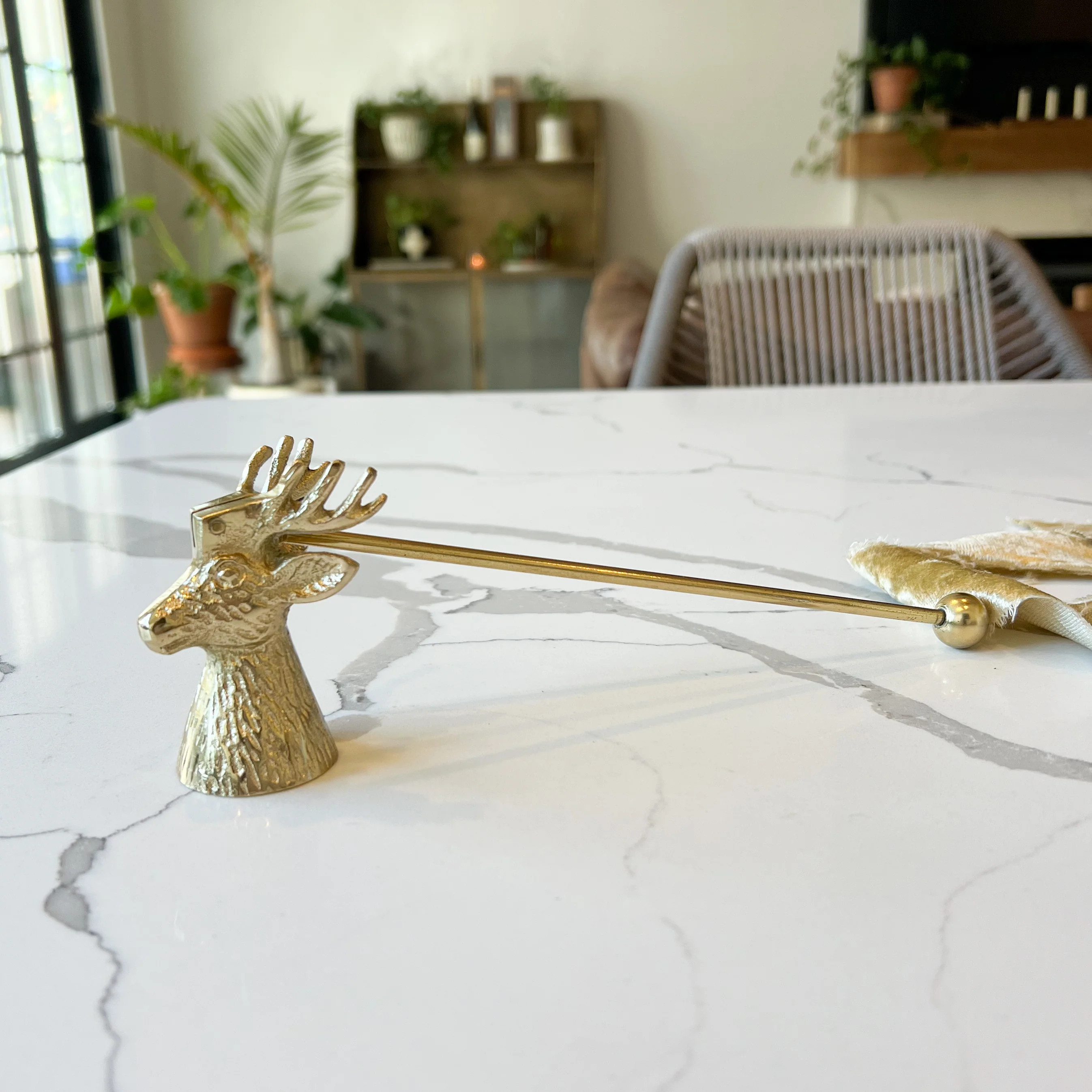 Gold Deer Snuffer | MJHome