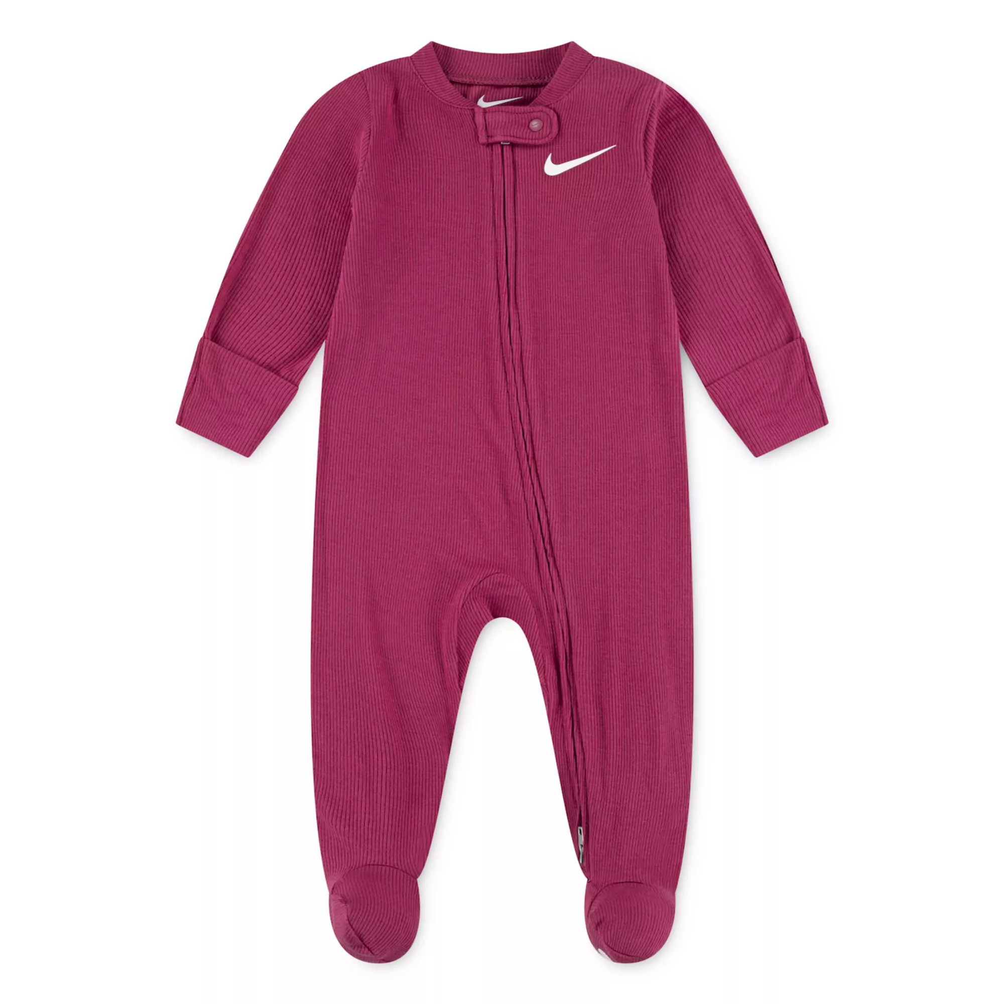 Newborn Baby Nike Ribbed One-Piece Coverall | Kohl's