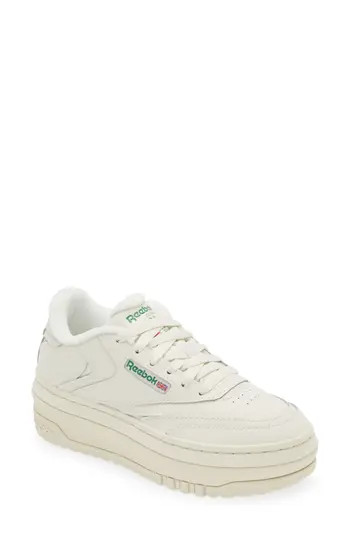 Reebok Club C Extra Platform Sneaker in Chalk/Chalk at Nordstrom Rack, Size 9.5 | Nordstrom Rack