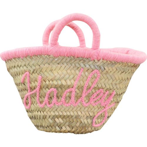 Pink Custom Basket (Name Included) | Cecil and Lou