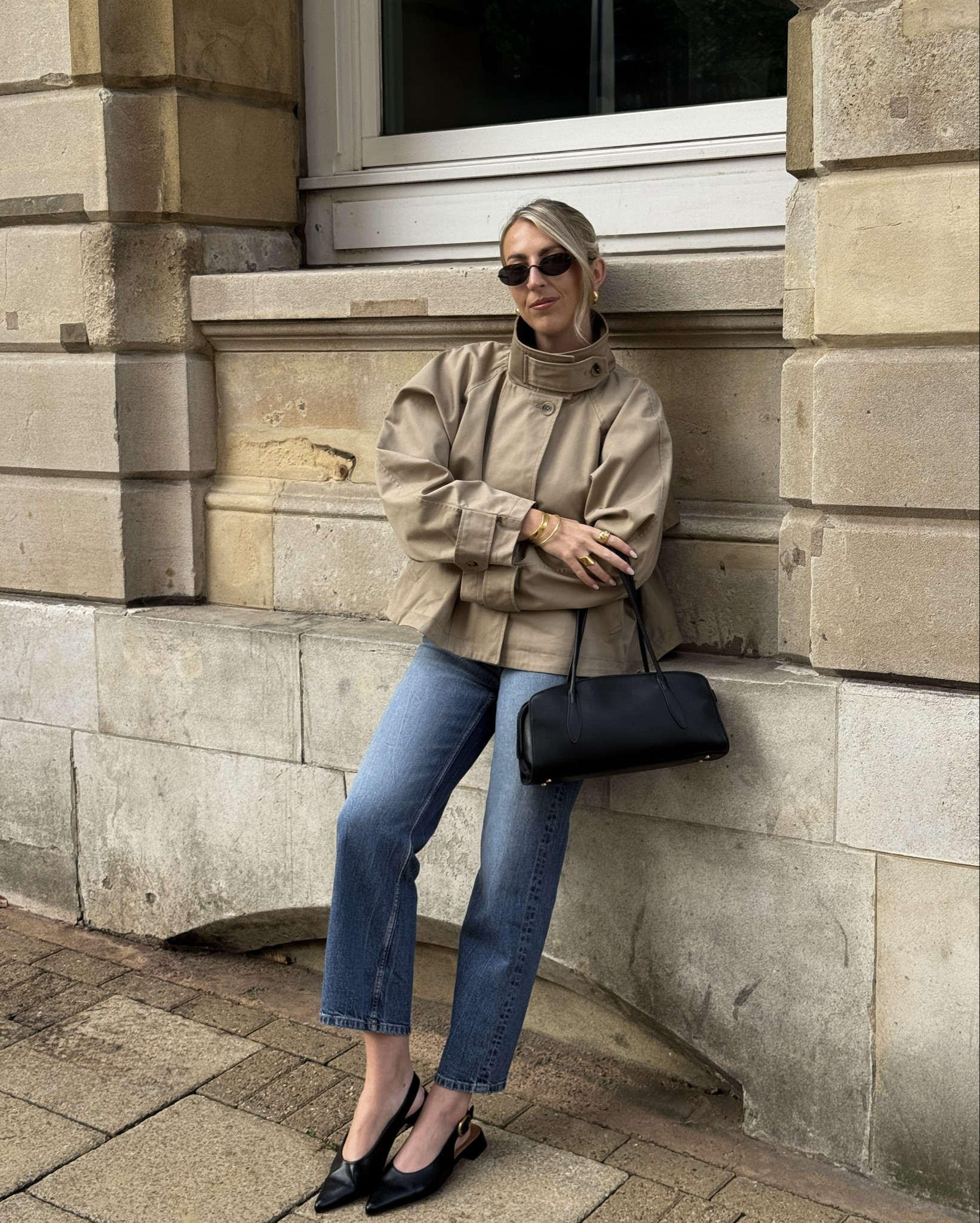 Short funnel neck trench coat & a good pair of straight fit jeans! I wear a size W26 L30 and I’m a UK size 8 & 5”6

Trench coat, autumn outfits, minimal style, straight leg jeans, asos 

#LTKstyletip #LTKautumn #LTKFashionMonth