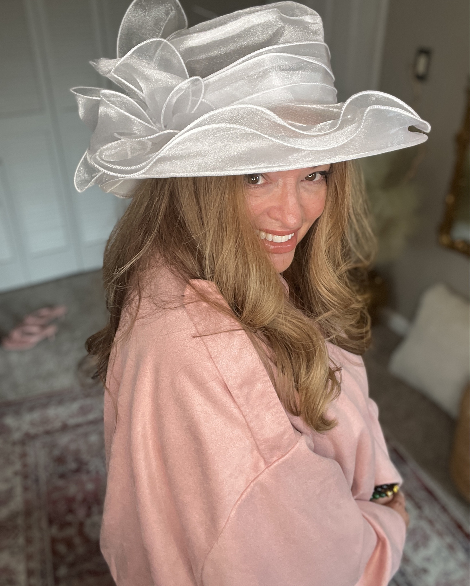 Kentucky Derby hat. 

#LTKWedding #LTKFestival #LTKootd