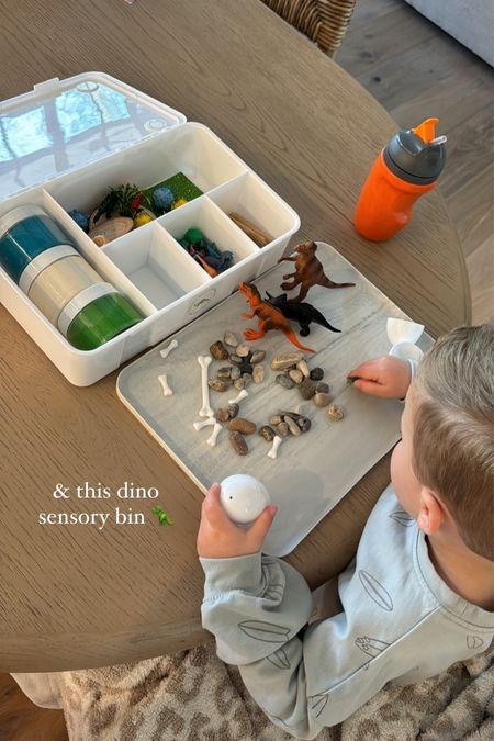 Linking some of our favorite sensory bins!! 

The exact one Ollie has here is from Young, Wild and Friedman. We also have a lot from Mama of Joy! May is from Bella Tunno, but unsure if they make anymore- linking similar! 

#LTKkids #LTKfamily #LTKfindsunder50