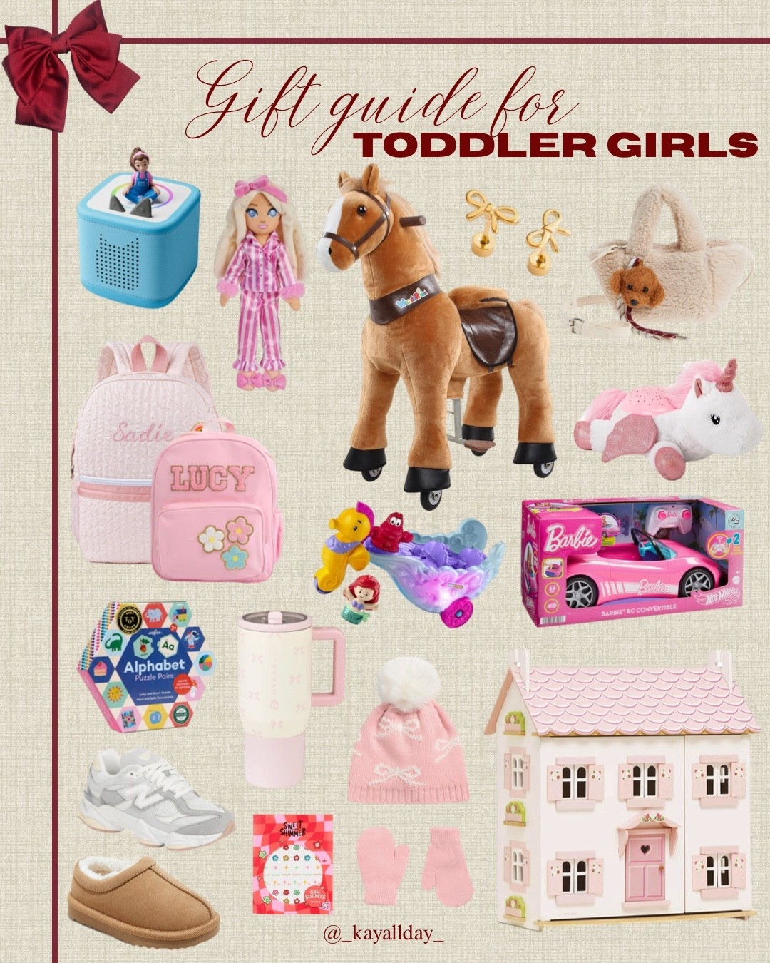 Christmas gift guide for toddler girls!
Toddler girl gift inspo
2025 Christmas gift guide for 2 year old and up!

#LTKCyberWeek #LTKKids #LTKGiftGuide