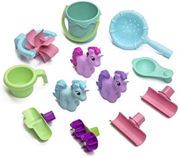 Step2 Rain Showers & Unicorns Water Table | Kids Purple Water Play Table with 13-Pc Unicorn Acces... | Amazon (US)