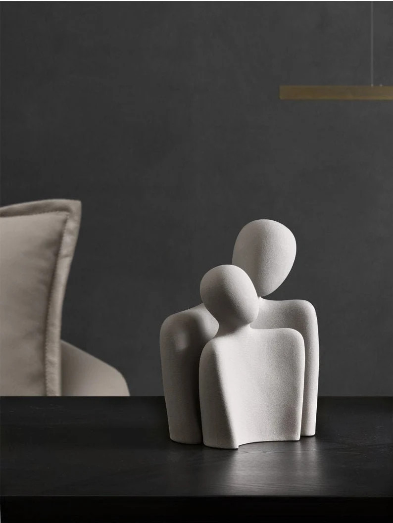 Handmade Embracing Ceramic Characters Abstract Nordic Ceramic | Etsy | Etsy (US)