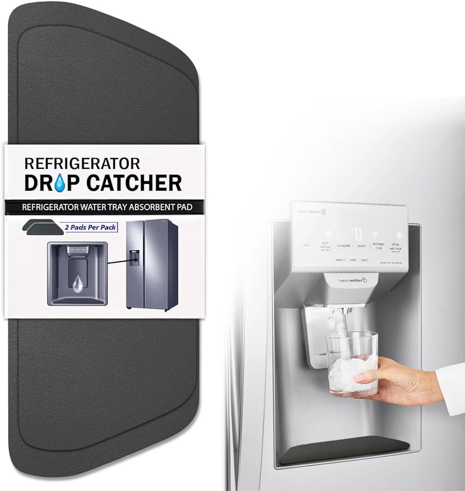 Refrigerator Drip Catcher for Water Tray, Absorbent Pad for Refrigerator Drip Tray, Protects Wate... | Amazon (US)