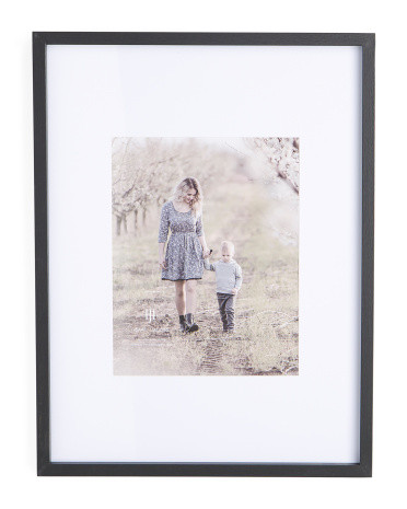 18x24 Matted To 11x14 Extra Deep Wood Gallery Frame | TJ Maxx