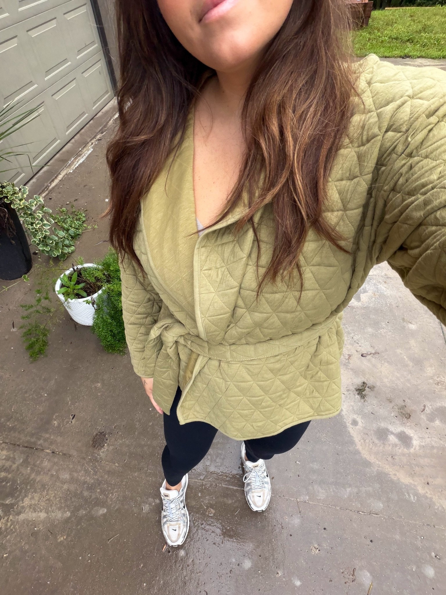Morning drop off outfit 
Top from old navy size large!!

Midsize, size 12, size 14, mom style, curvy outfit, thick tummy approved