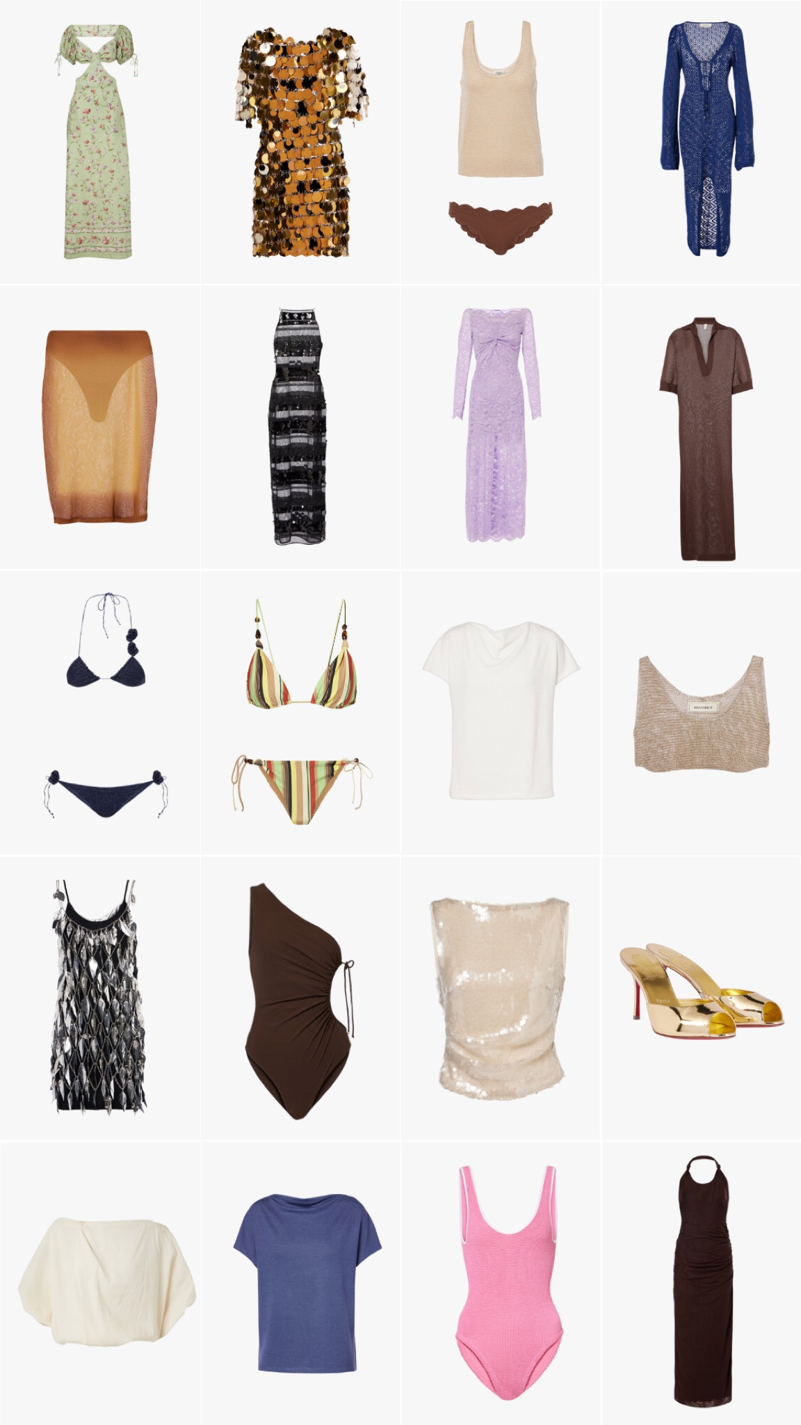 Beach vacay outfit ideas 