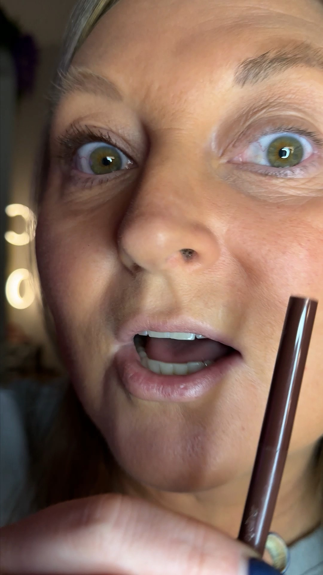 If you love @Cliniques Black Honey Lip you’ll love this eyeliner and mascara #makeupover40 #makeup #eyemaxing