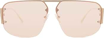 SOJOS Trendy Aviator Sunglasses Mens Womens Retro Metal Rimless Frame Shades Lentes De Sol Para M... | Amazon (US)