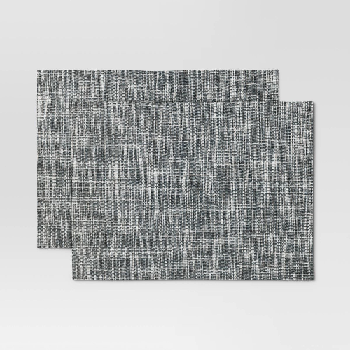 2pk Placemat Gray Vinyl - Threshold™ | Target