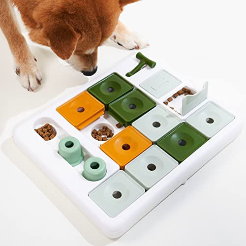 Barkwhiz Dog Puzzle Toy 3 Levels, Mental stimulating for Boredom and Smart Dogs, Treat Puzzle for All Breeds Dog | Amazon (US)