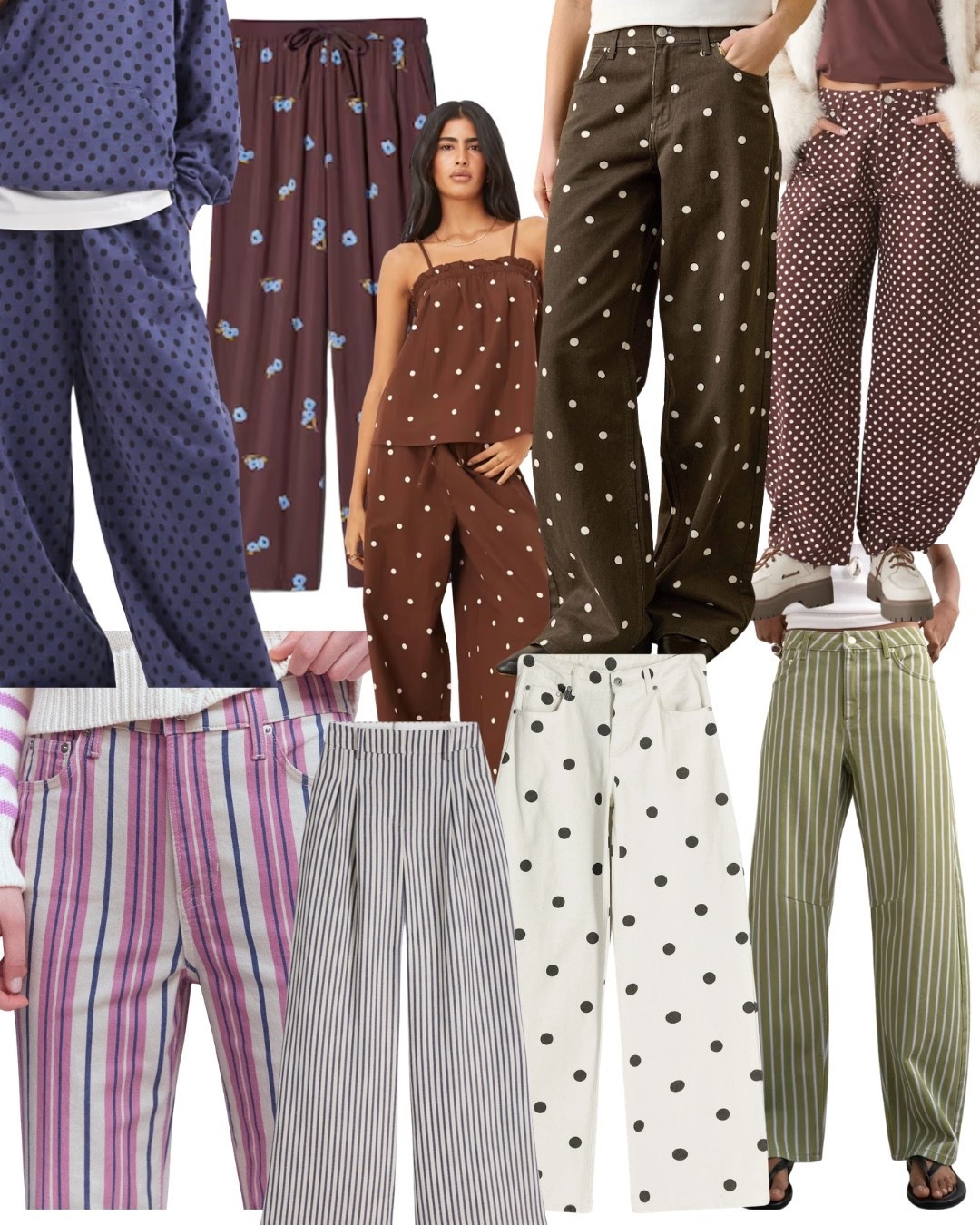 Polka Dot Pants und Streifen, Streifen, Streifen! #dopaminedressing #mustermix 

#LTKdeutschland #LTKspring