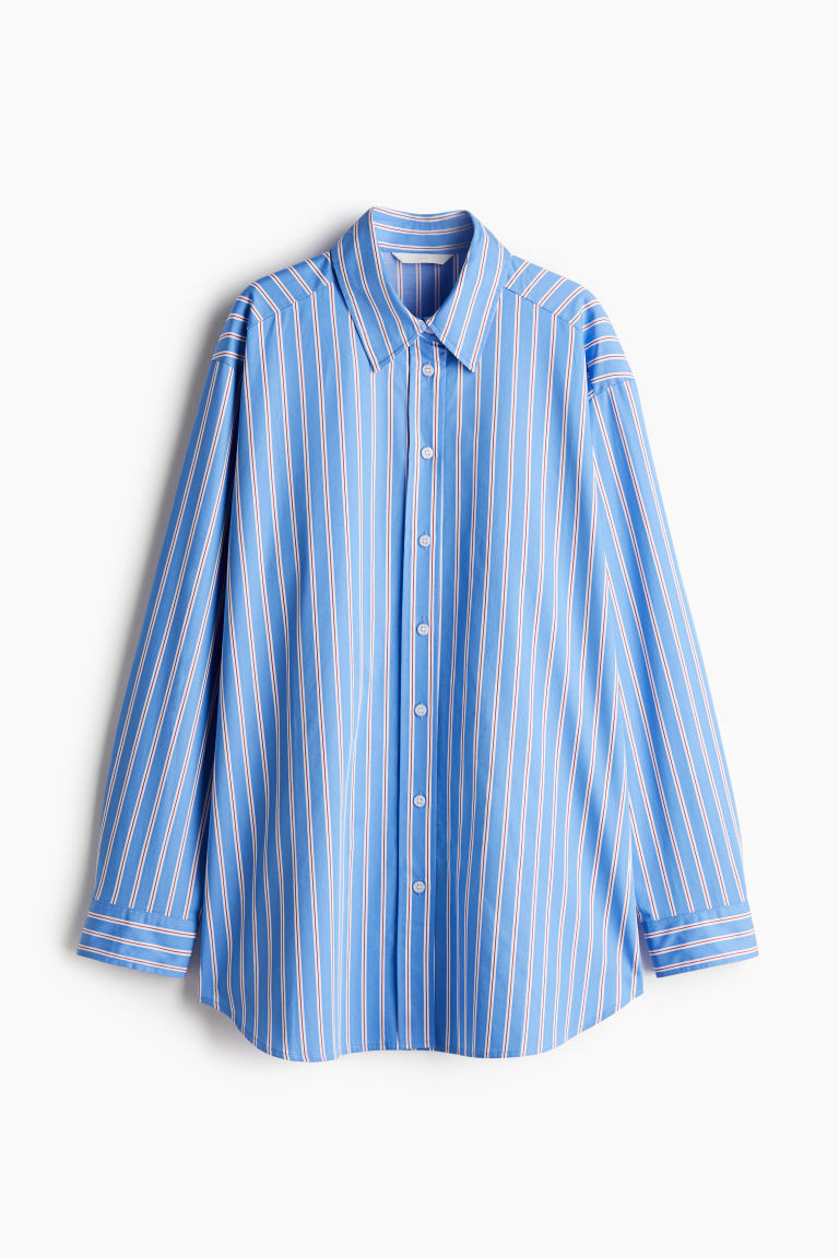 Oversized Poplin Shirt | H&M (US + CA)
