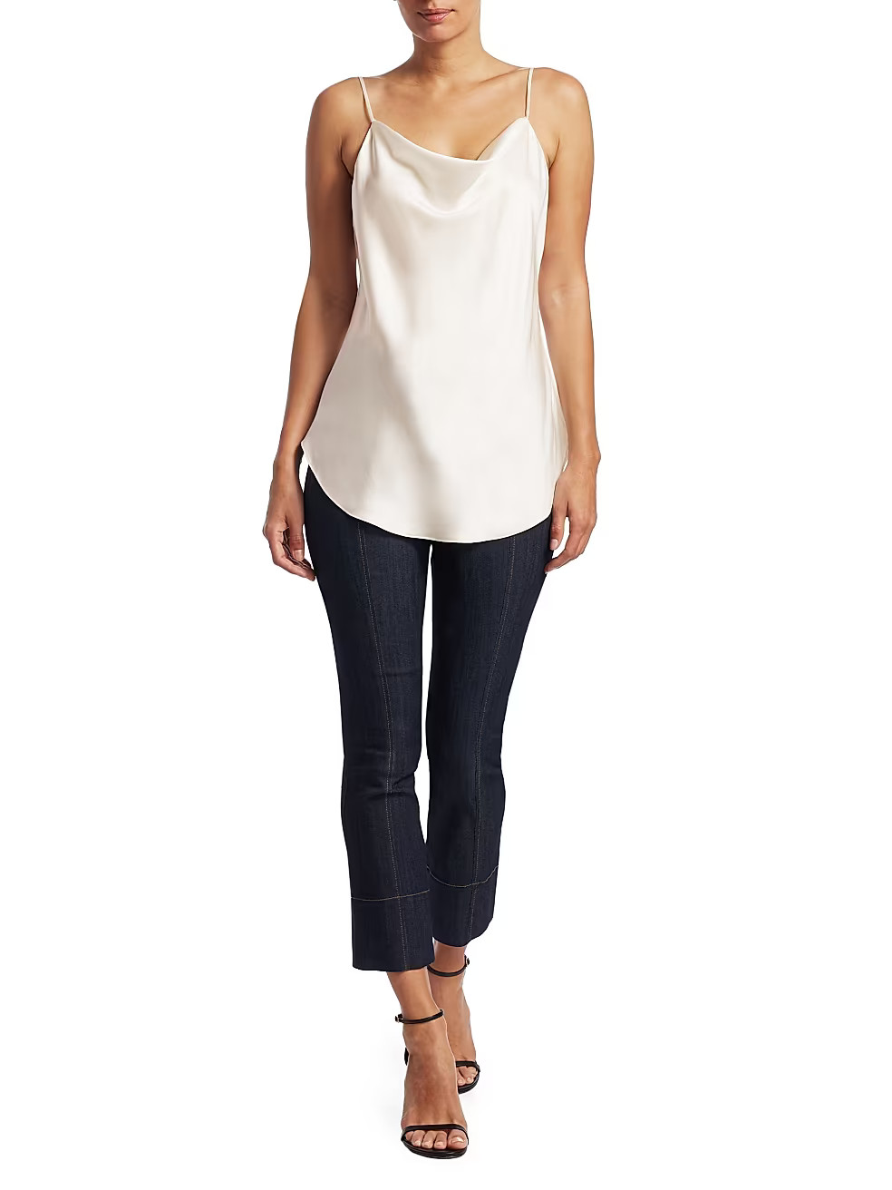 Marta Silk Cowlneck Cami Top | Saks Fifth Avenue
