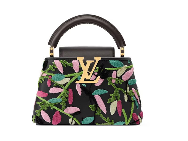 Women's Louis Vuitton Capucines Mini in Black | StockX