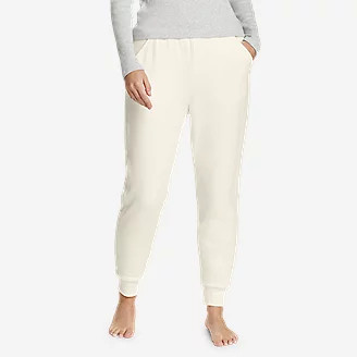 Women's Snow Lodge Faux Shearling-Lined Joggers | Eddie Bauer, LLC