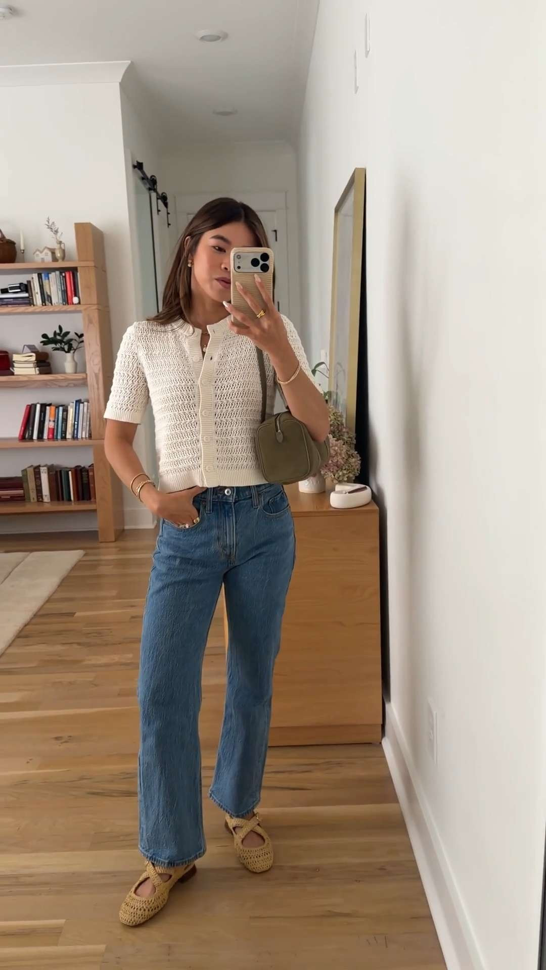 Are you looking for petite friendly denim? These @abercrombie high rise jeans come in short inseams! 

Sizing info:
Abercrombie Textural Short-Sleeve Crew Cardigan - Size XS in Cream
Abercrombie High Rise 90s Relaxed Jean - Size 23 extra short in medium wash

Petite style, petite fashion, mom outfit, mom style, petite pants, petite outfit ideas, petite outfits, best pants for petite, petite denim, spring style, spring outfits, beach outfits, vacation outfits, summer denim, summer jeans, summer knit top, Abercrombie top, knit top,

#LTKootd #LTKSeasonal #LTKPetite