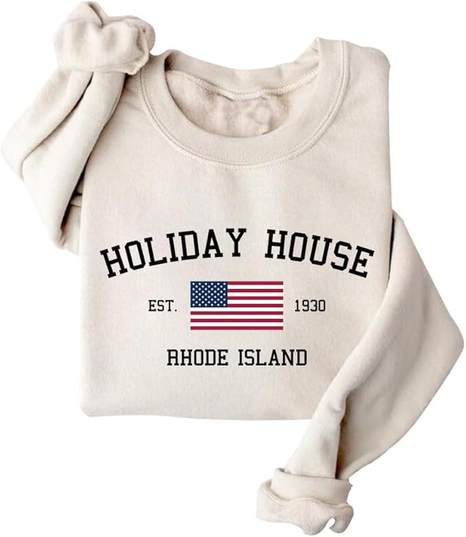 DIOMMELL Holiday House Rhode Island College Sweatshirt | Amazon (US)
