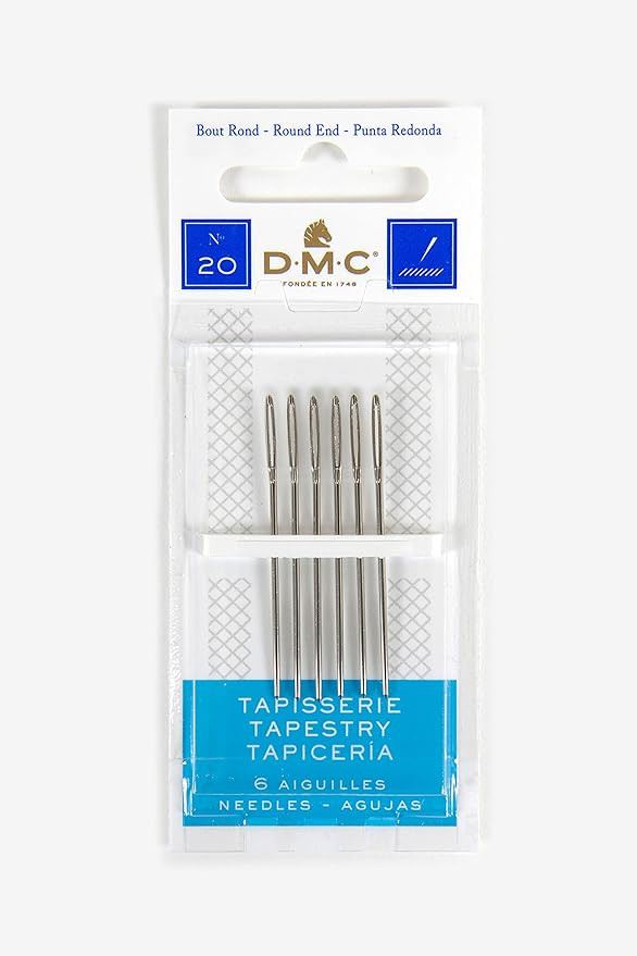 DMC 1767-20 Tapestry Hand Needles, 6-Pack, Size 20 | Amazon (US)
