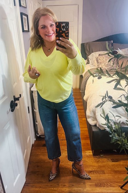 Something you might not know about me… yellow is my favorite color. To me yellow is the color of joy and obviously, sun shine.
This yellow top is SO soft. It’s good for layering or as is.
Fits TTS, wearing a medium here.

#LTKshoecrush #LTKSeasonal #LTKfindsunder50