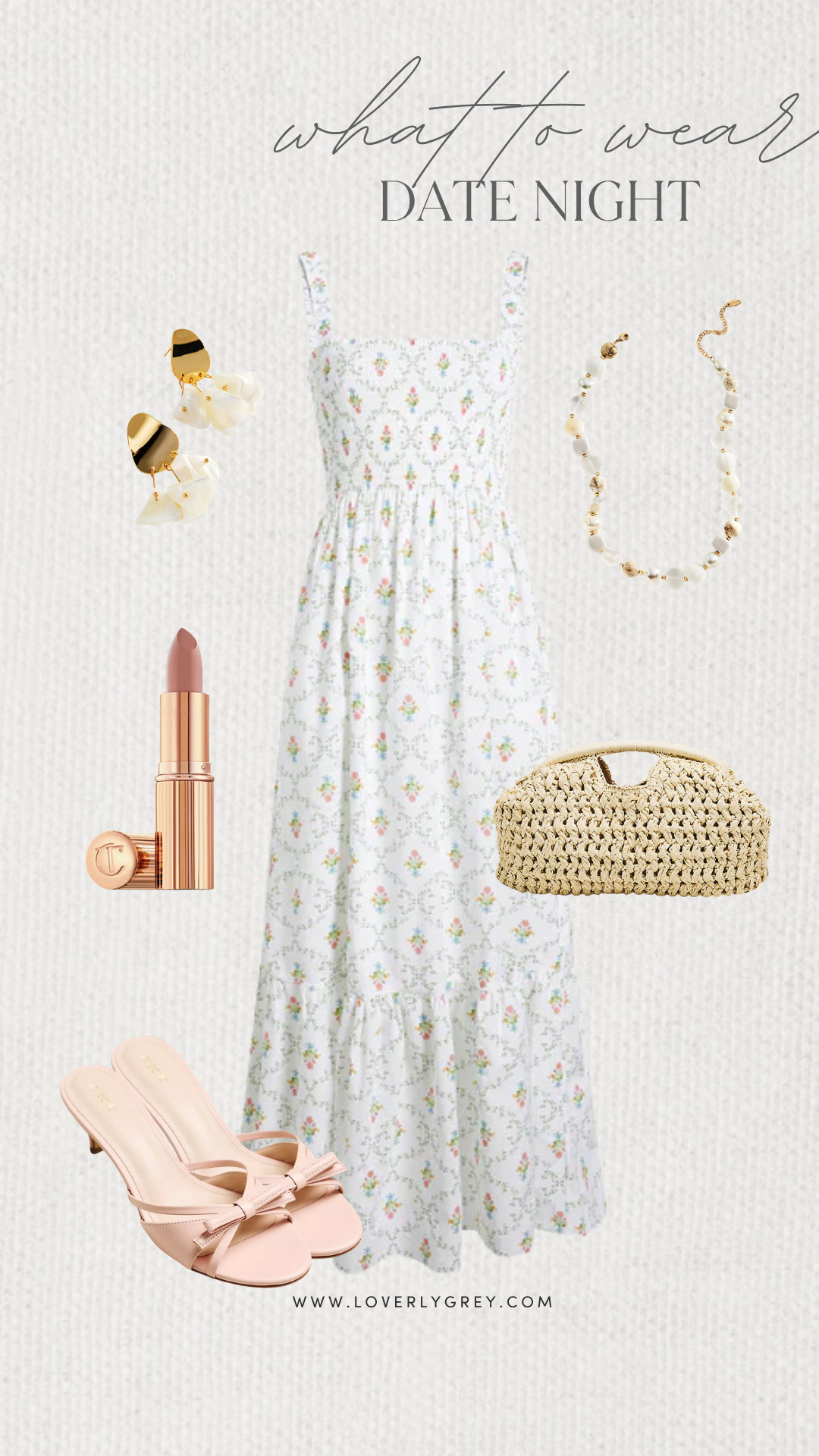 Loverly Grey, what to wear to date night!
I am loving this feminine floral maxi dress for a soft, romantic look. I’d style it with delicate heels, a woven clutch, and gold jewelry for an effortlessly elevated outfit.
Loverly Grey, what to wear to date night. 

 #LTKdayinmylife #LTKgrwm #LTKootd