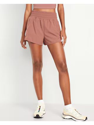 Extra High-Waisted Run Shorts -- 3-inch inseam | Old Navy (US)