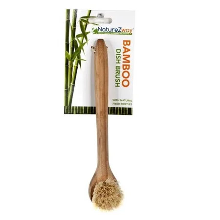 NatureZway Bamboo Dish Brush | Walmart (US)