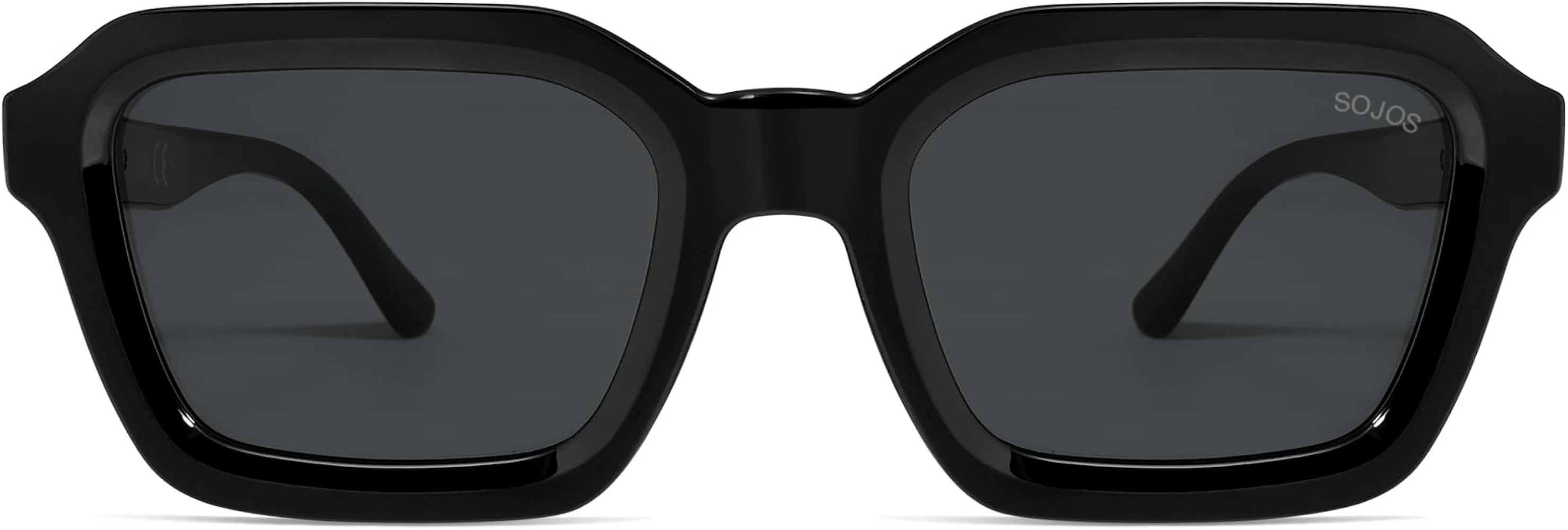 SOJOS Retro Polarized Square Sunglasses Womens Mens Vintage 70s 80s 90s Hexagon Shades SJ2377 | Amazon (US)