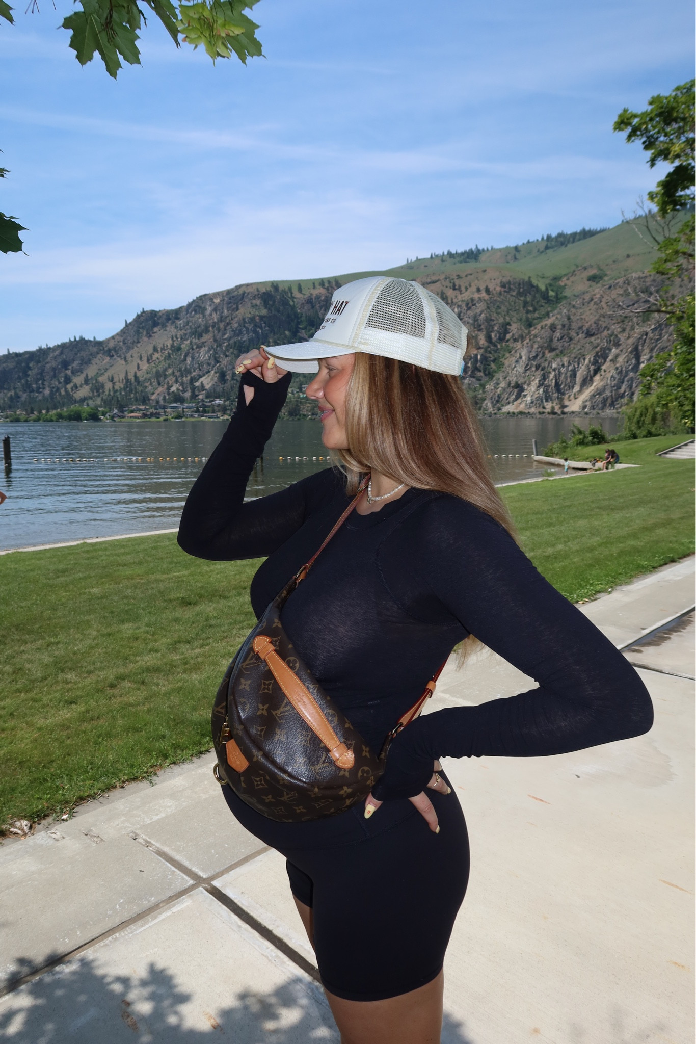 Long sleeve workout shirt: M
Align bike shorts: tts 8
Cowboy hat trucker hat
Etsy pearl necklace 



#LTKfit #LTKunder100 #LTKbump