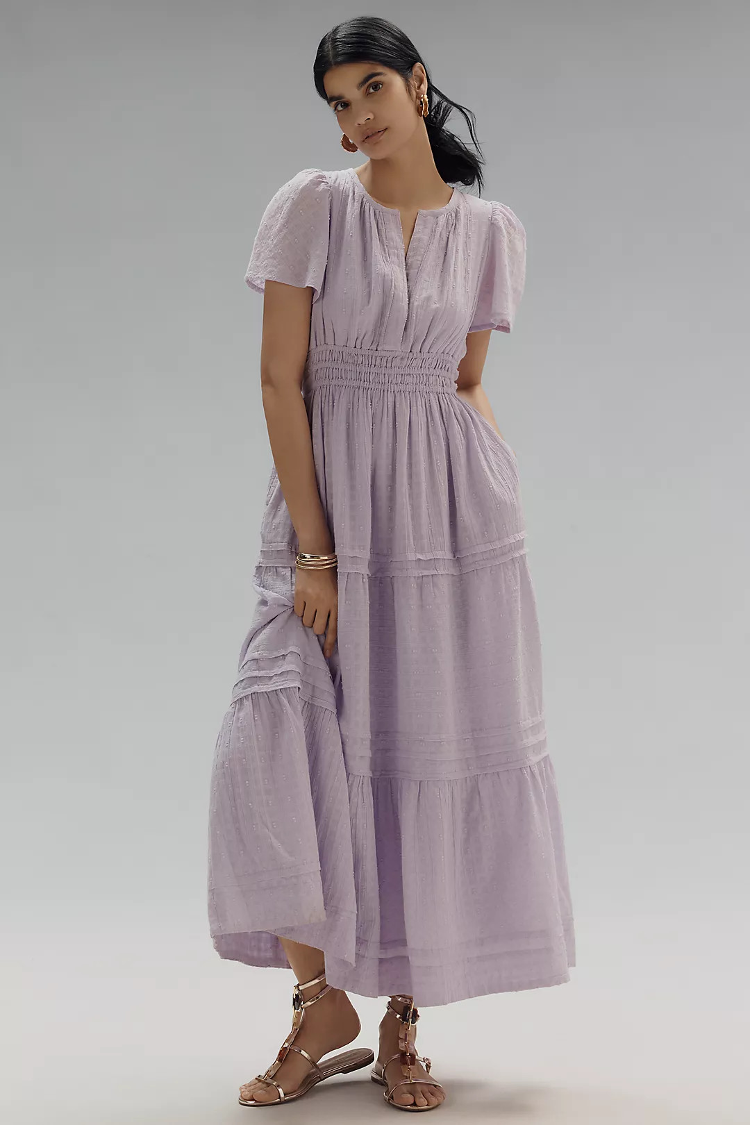 The Somerset Maxi Dress: Dobby Edition | Anthropologie (US)