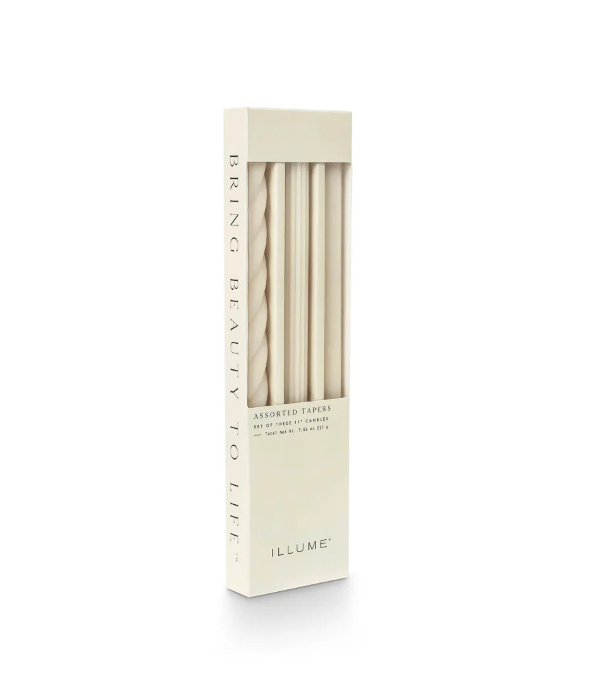 Driftwood Tapers - 3 Pack | Eco Chic Home