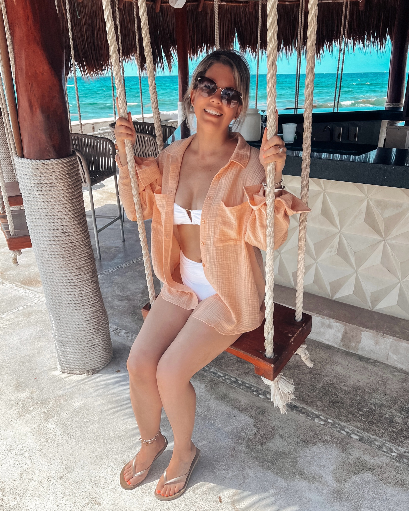 The best cover up ever. And this swimsuit is so comfortable and flattering. It comes in a few colors and styles.

#LTKfindsunder100 #LTKswim #LTKtravel