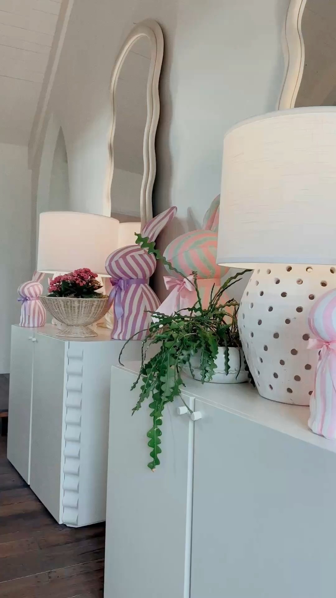 HOP into Spring with the stripe bunnies!! 21”, 16” and 8” available! 

#LTKSeasonal #LTKHome #LTKmomlife