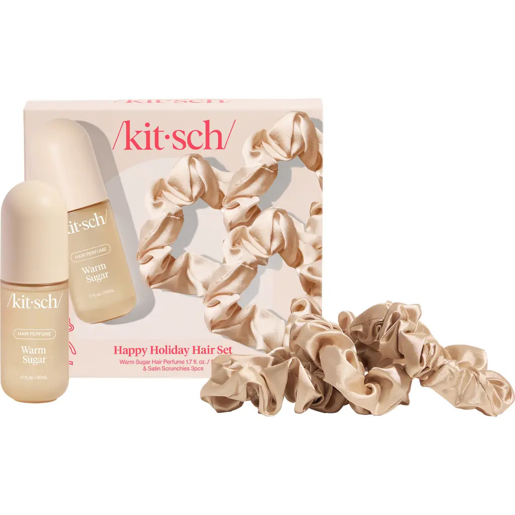 Kitsch Holiday Bliss Hair Accessory Set in Warm Sugar at Nordstrom Rack | Nordstrom Rack