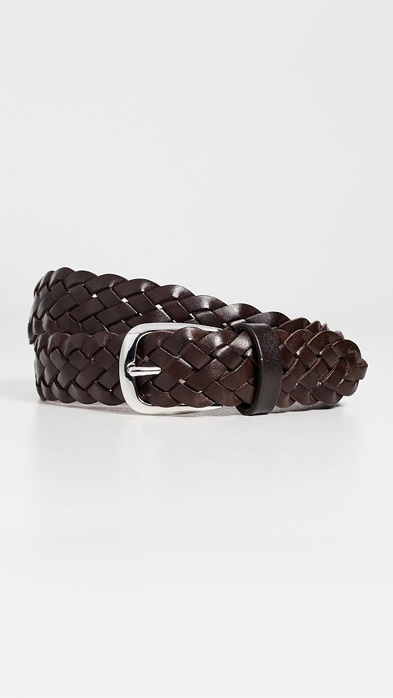 Leather Woven Belt | Shopbop