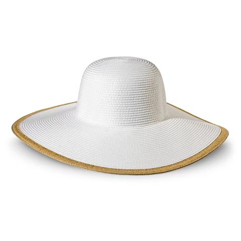 Women's Floppy Brim Hat - White - Merona™ | Target